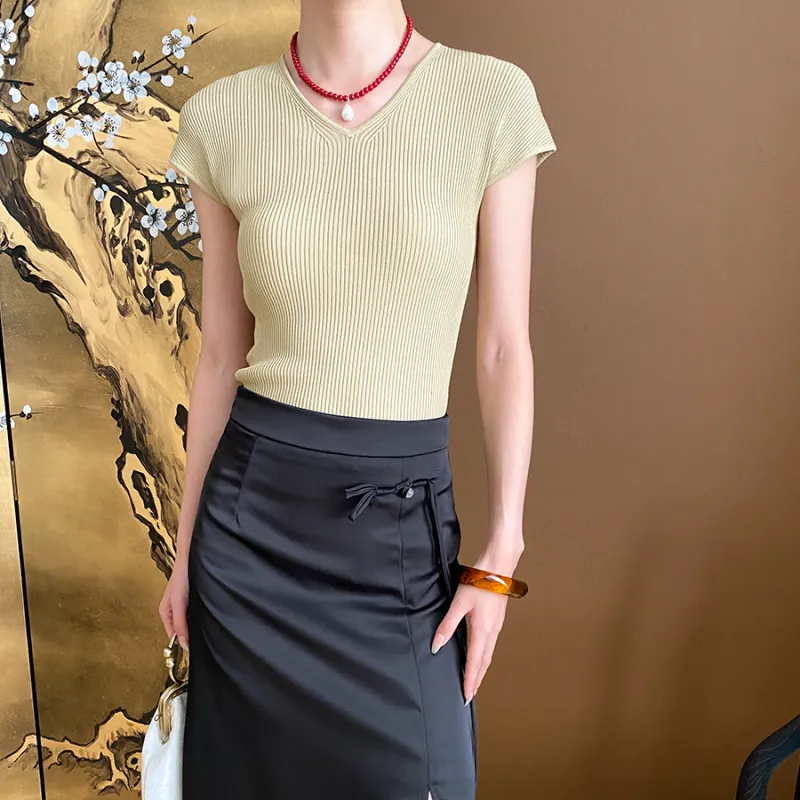 CHARM PICK Knitwear Women's Yellow-4