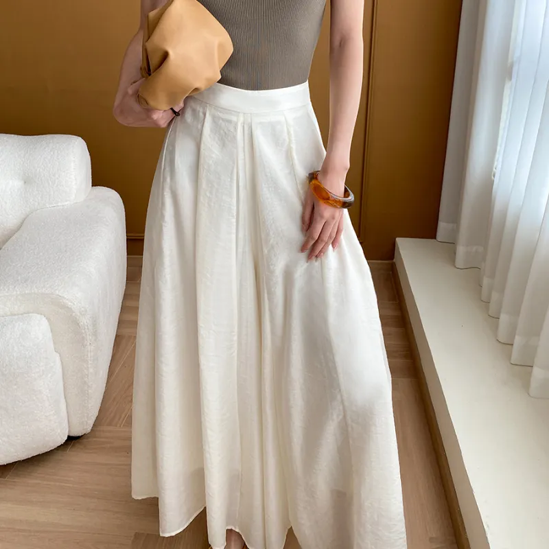 CHARM PICK Casual Pants Women's White-6