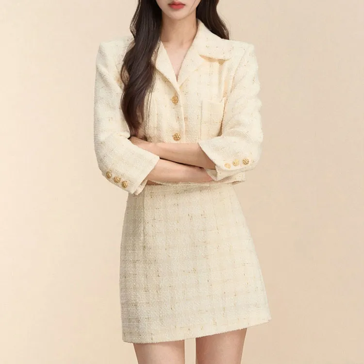 CHARM PICK Jackets Coats Women's White-2