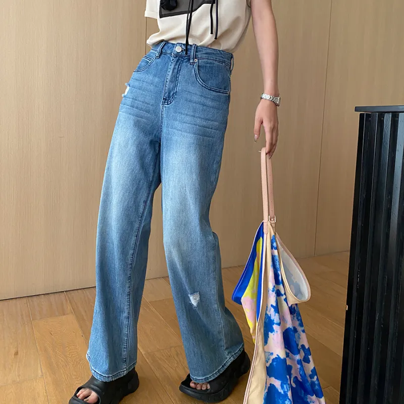 CHARM PICK Jeans Women's Blue-4