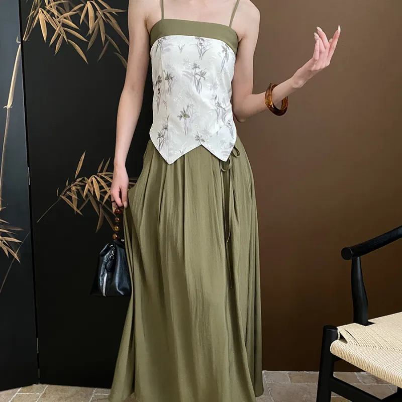 CHARM PICK Two Piece Skirt Sets Women's-4