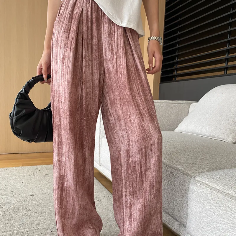 CHARM PICK Casual Pants Women's Pink-5