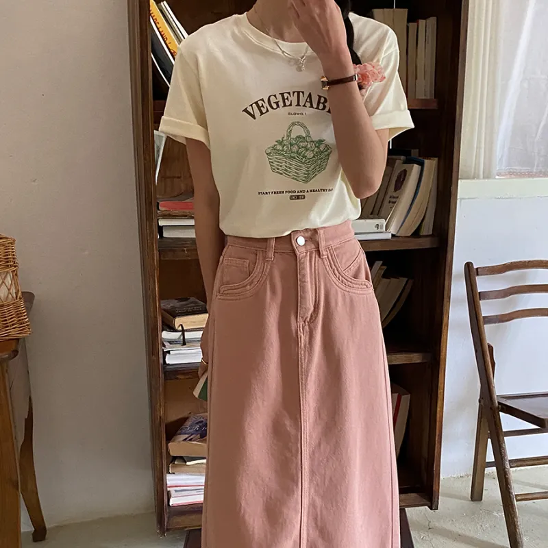 CHARM PICK T Shirt Women's Ivory-3