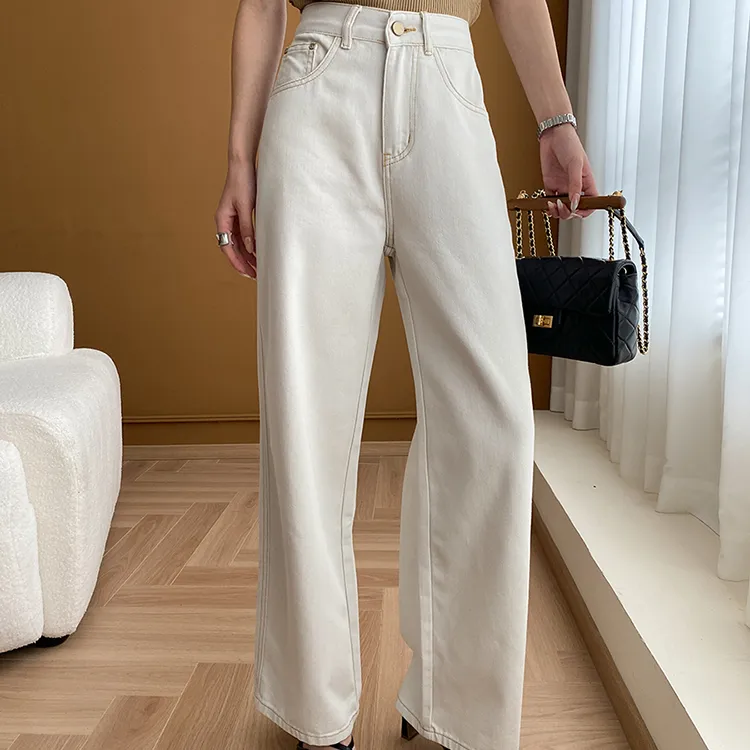 CHARM PICK Jeans Women's White-2