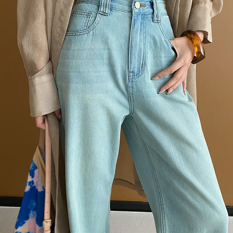 CHARM PICK Jeans Women's Blue-4