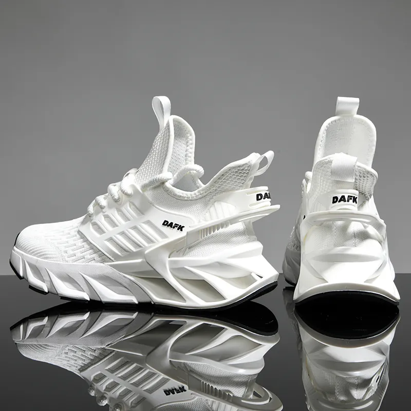 DAFK Coverage Support Lightweight High Top Casual Training Running Shoes Men's-3
