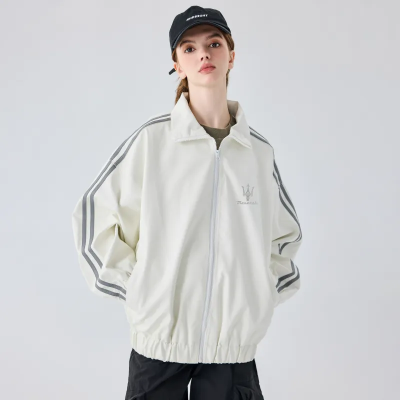 Maserati Jackets Coats Unisex Beige-2