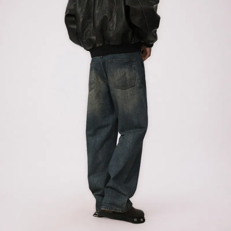 Maserati Jeans Unisex Vintage Blue-4