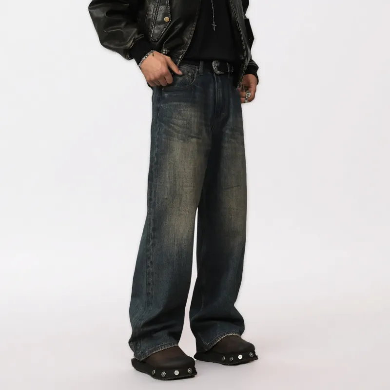 Maserati Jeans Unisex Vintage Blue-3
