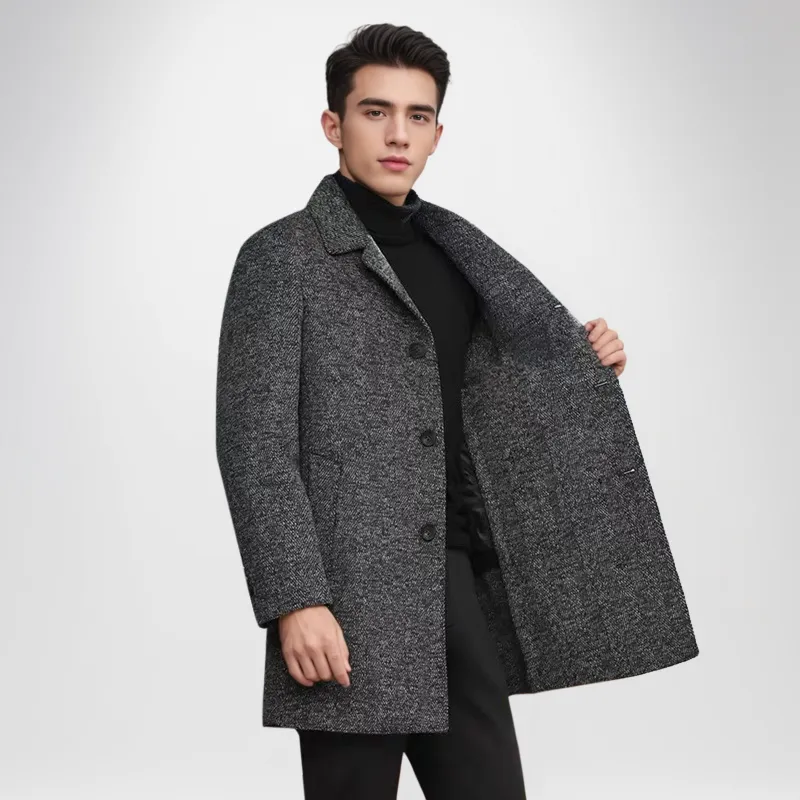 Maserati Coats Unisex Gray-3