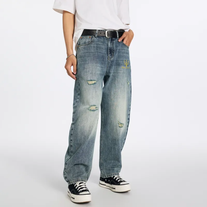 Maserati Jeans Unisex Blue-4