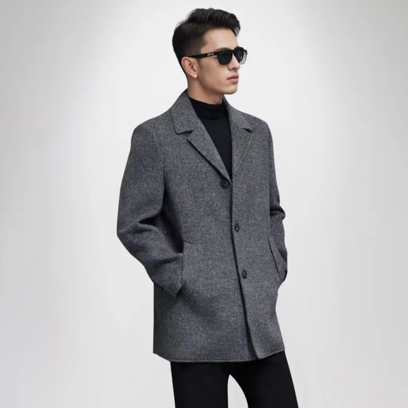 Maserati Coats Unisex Gray-4