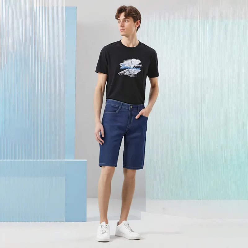 Maserati Denim Shorts Unisex-4