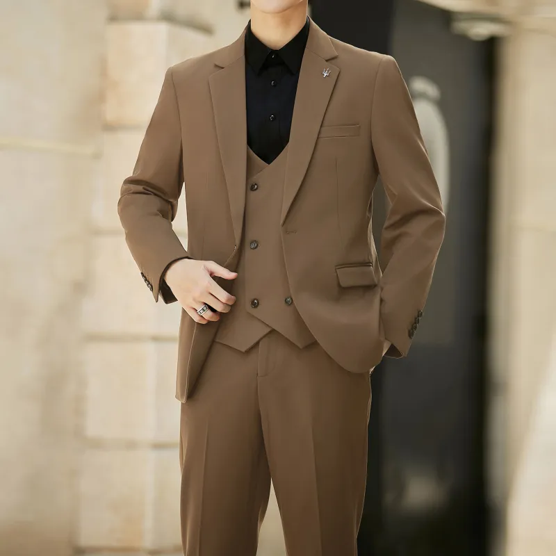 Maserati Business Suit Unisex Brown-2