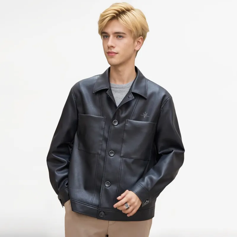Maserati Leather Jackets Unisex-5