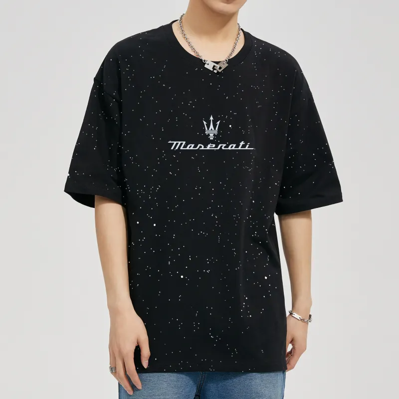 Maserati T Shirts Unisex-4