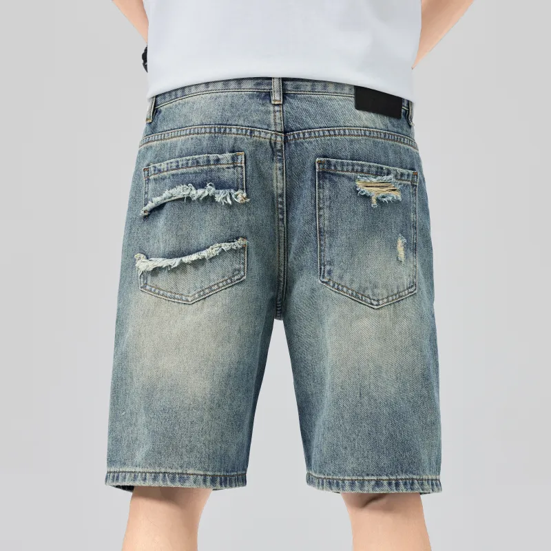 Maserati Denim Shorts Unisex-4