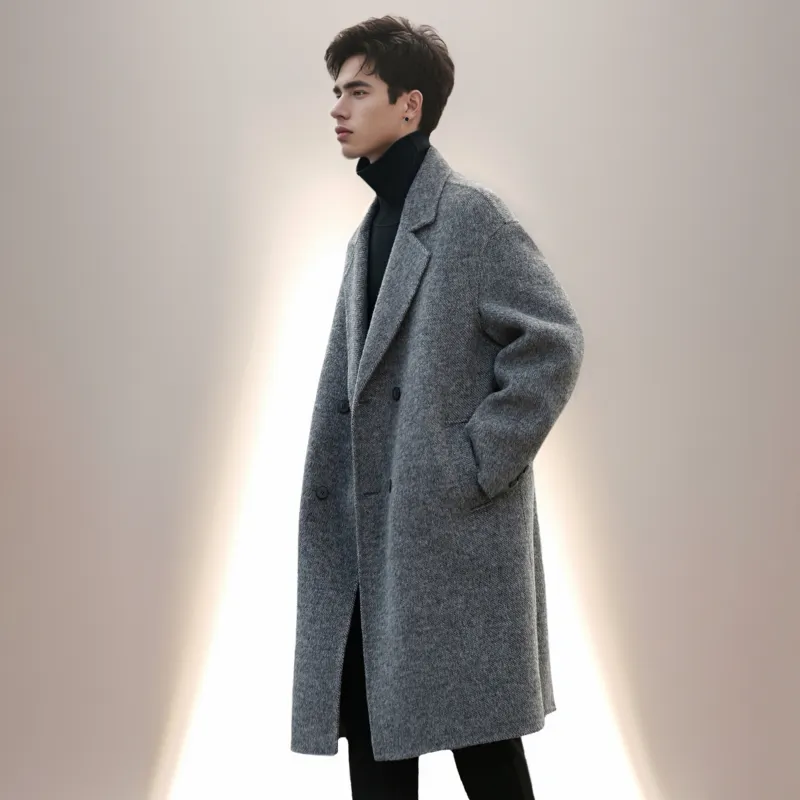 Maserati Coats Unisex Light Gray-3