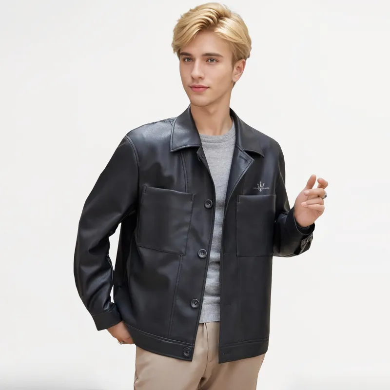 Maserati Leather Jackets Unisex-6