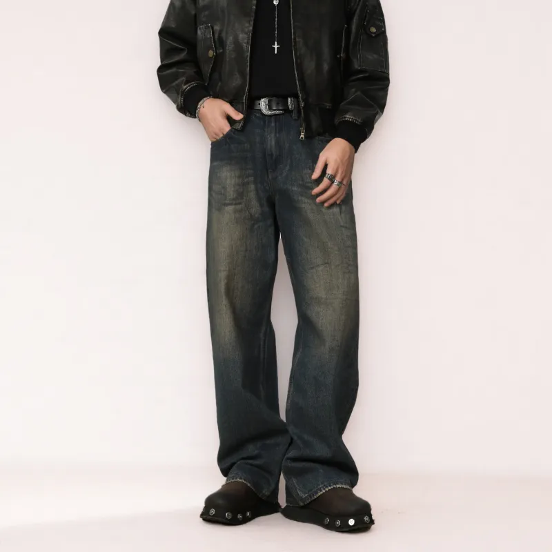 Maserati Jeans Unisex Vintage Blue-2