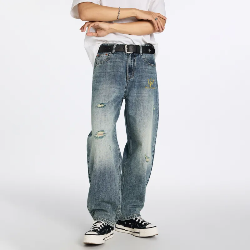 Maserati Jeans Unisex Blue-2