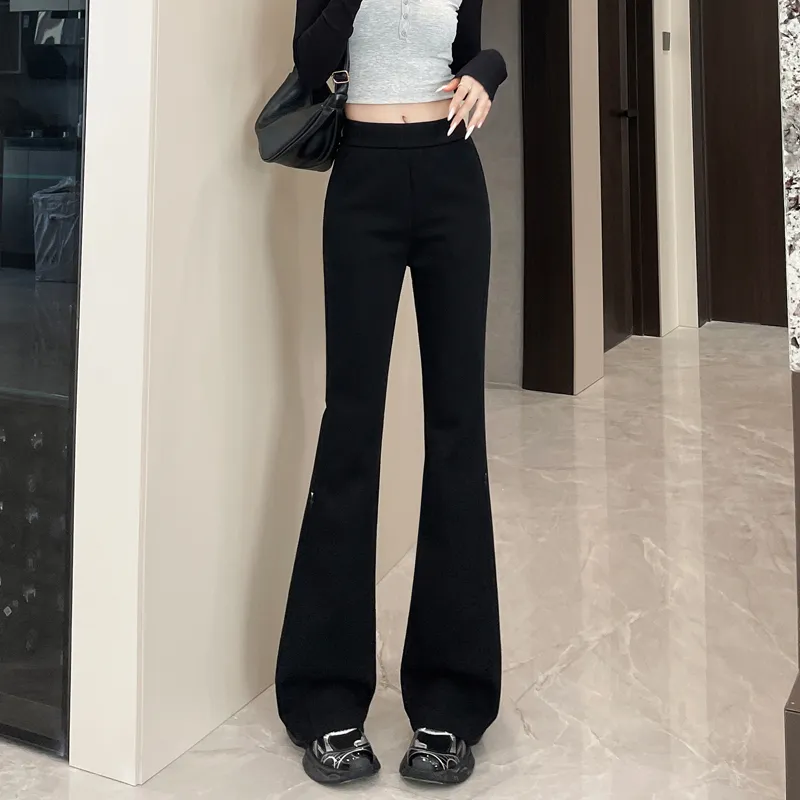 SITOL Casual Pants Women's Light Gray-26