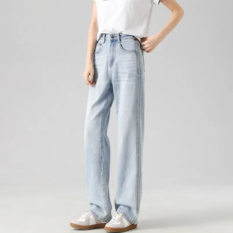SITOL Jeans Women's Light Blue-5