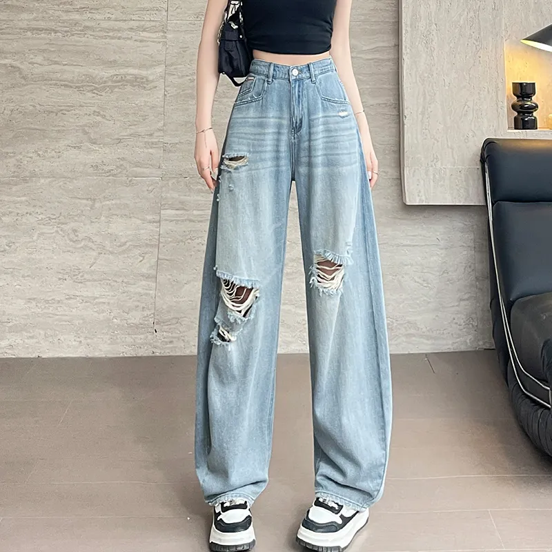 SITOL Jeans Women's Blue-2