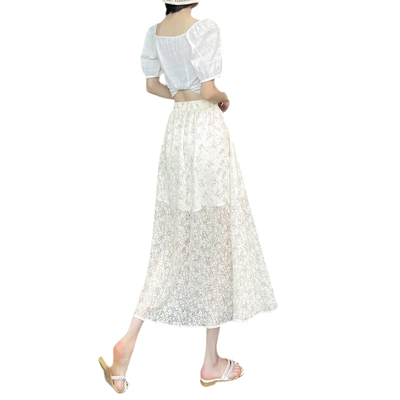 SITOL Casual Long Skirt Women's-1