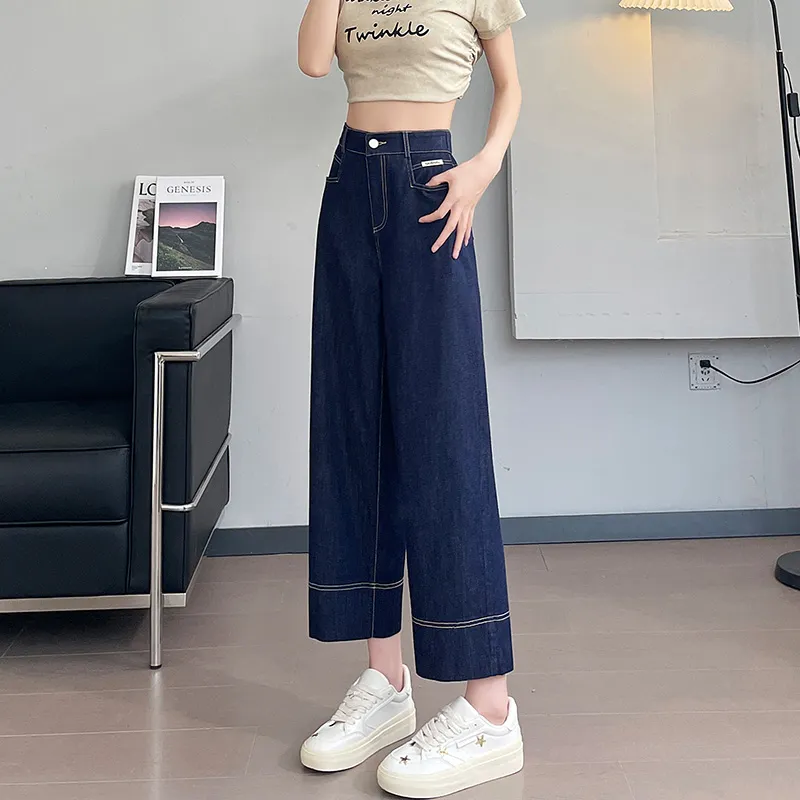 SITOL Jeans Women's Dark Blue-4