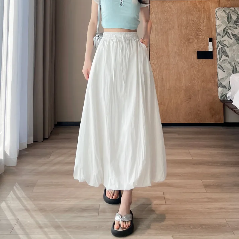 SITOL Casual Long Skirt Women's-17