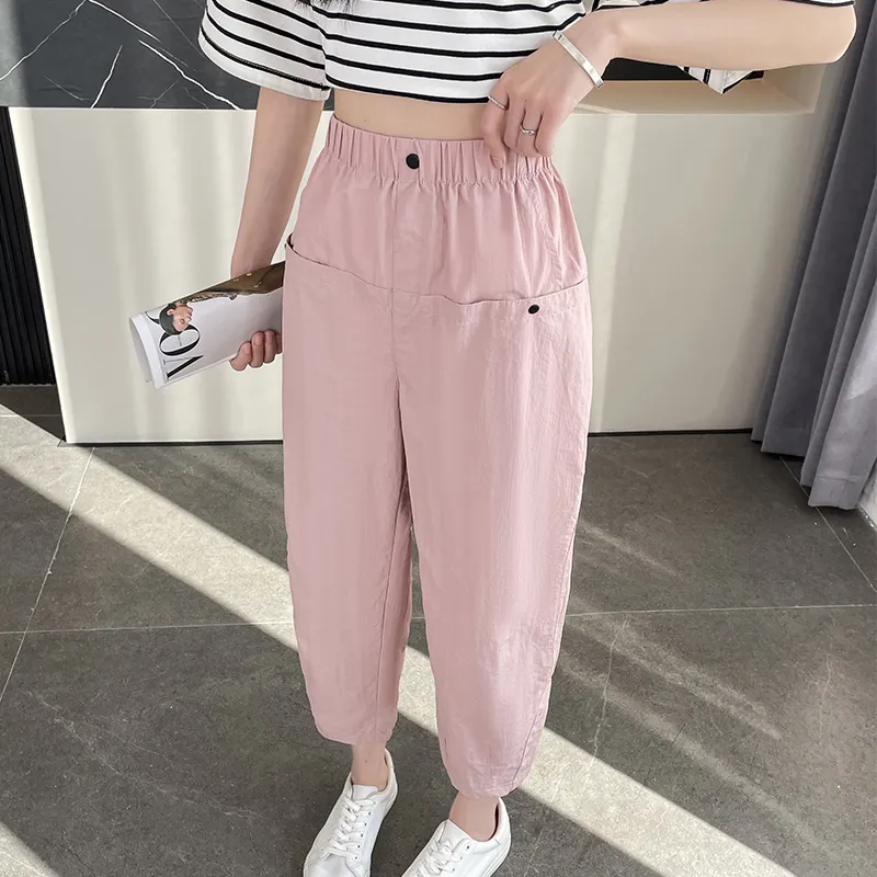SITOL Casual Pants Women's Pink-5