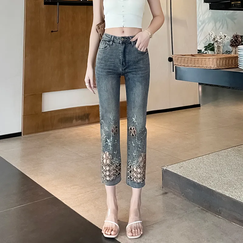 SITOL Jeans Women's Blue-2