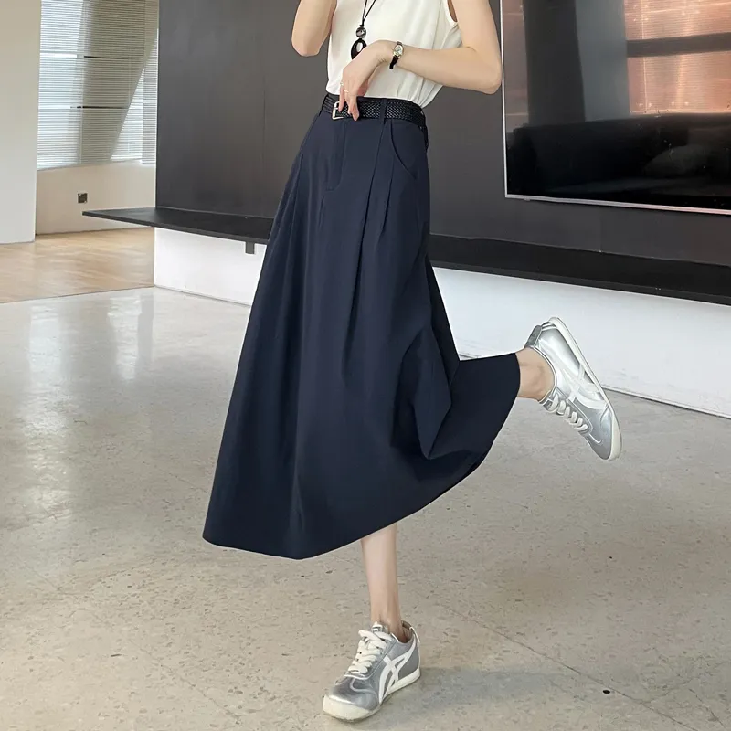 SITOL Casual Long Skirt Women's-19