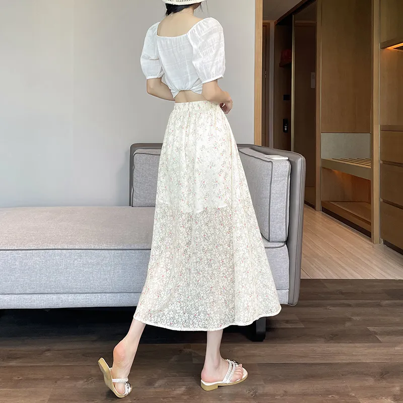 SITOL Casual Long Skirt Women's-5