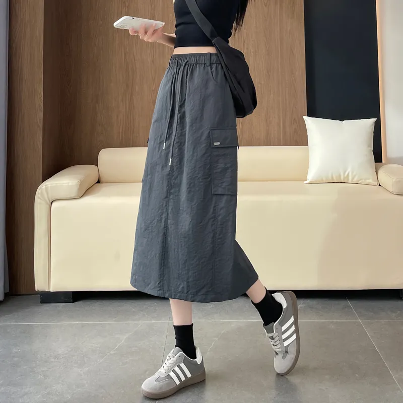 SITOL Cargo Short Skirts Women's-5