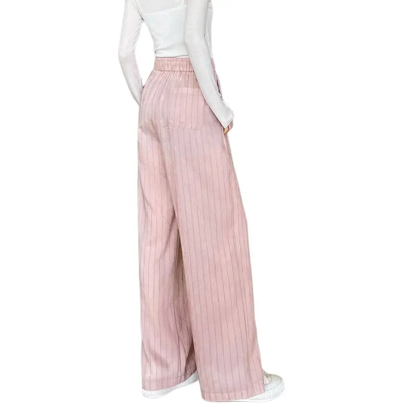 SITOL Casual Pants Women's Light Pink-1