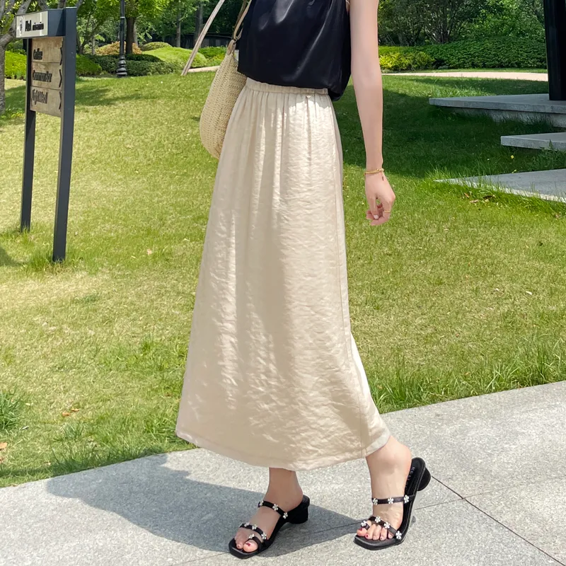 SITOL Casual Long Skirt Women's-12