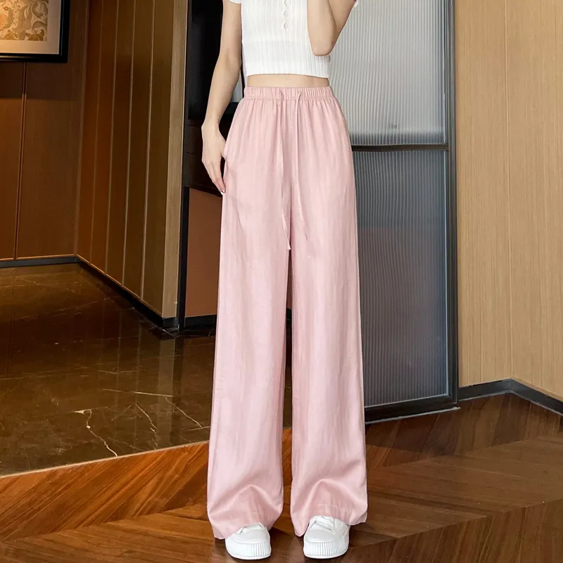 SITOL Casual Pants Women's Pink-9
