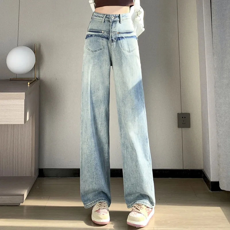 SITOL Jeans Women's Blue-4