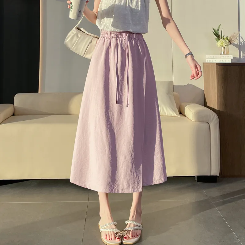 SITOL Casual Long Skirts Women's-2
