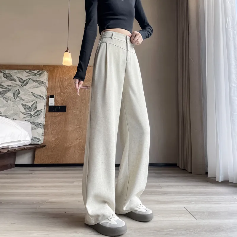 SITOL Casual Pants Women's Ecru-4