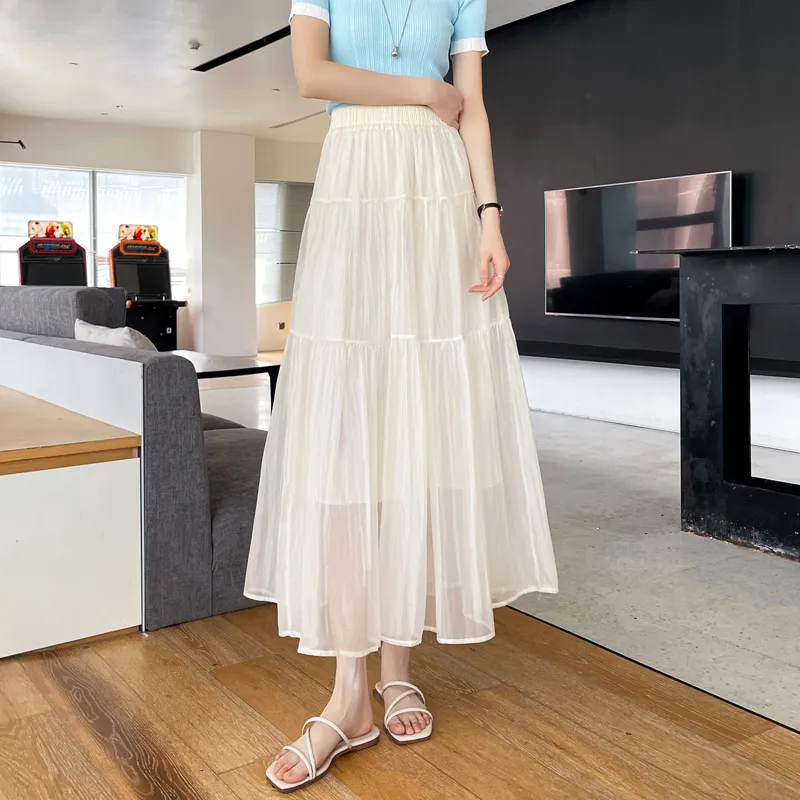SITOL Casual Long Skirt Women's-9