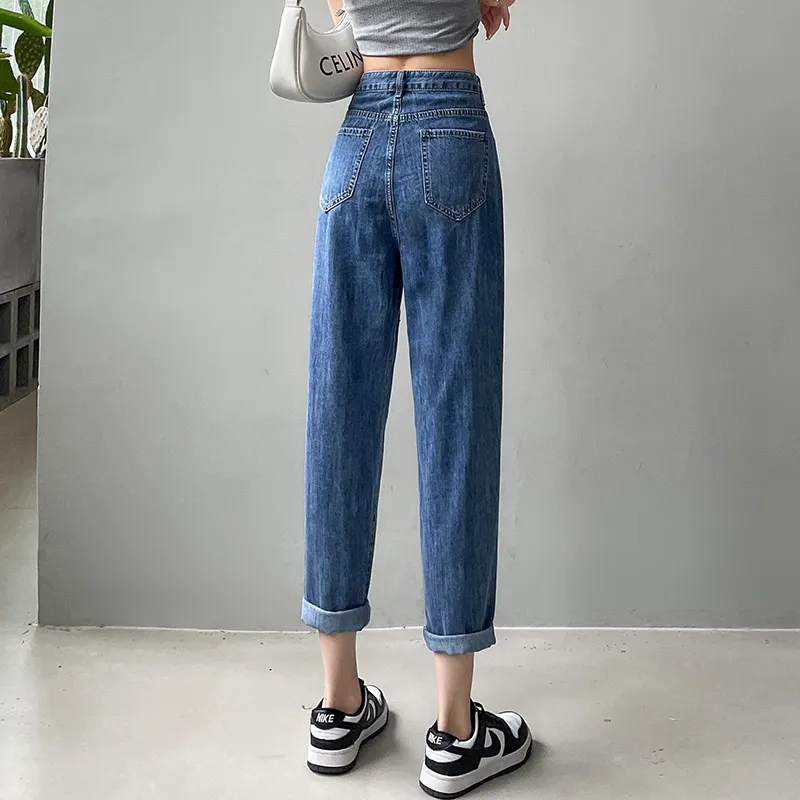 SITOL Jeans Women's Blue-5