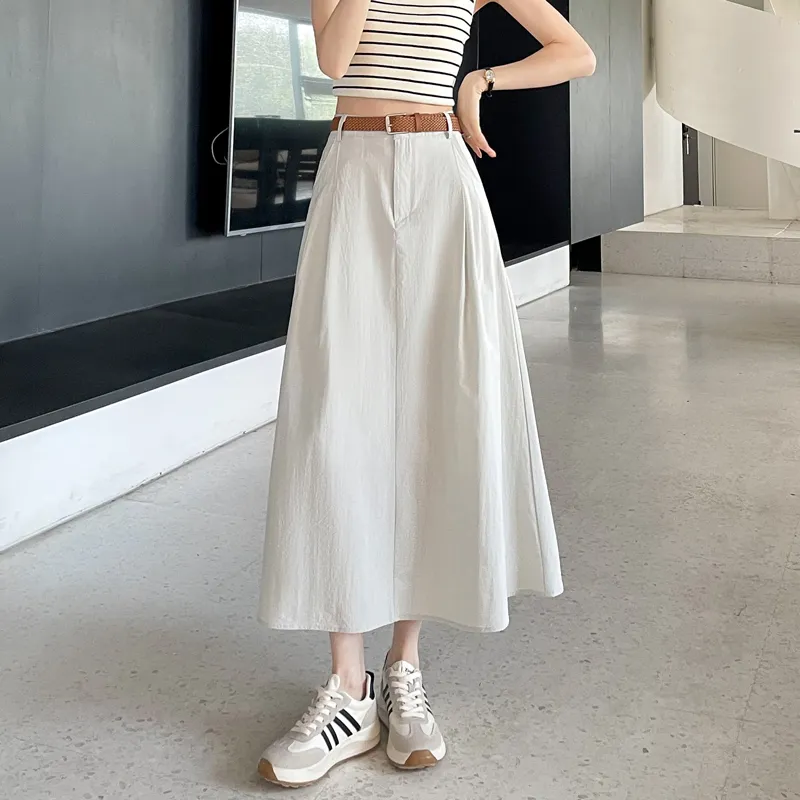 SITOL Casual Long Skirt Women's-3