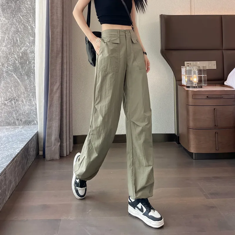 SITOL Cargo Pants Women's Army Green-4