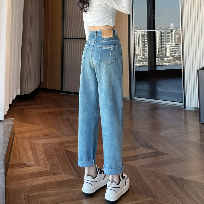SITOL Jeans Women's Blue-5