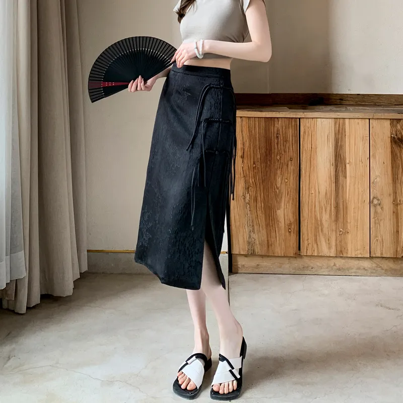 SITOL Casual Long Skirts Women's-2