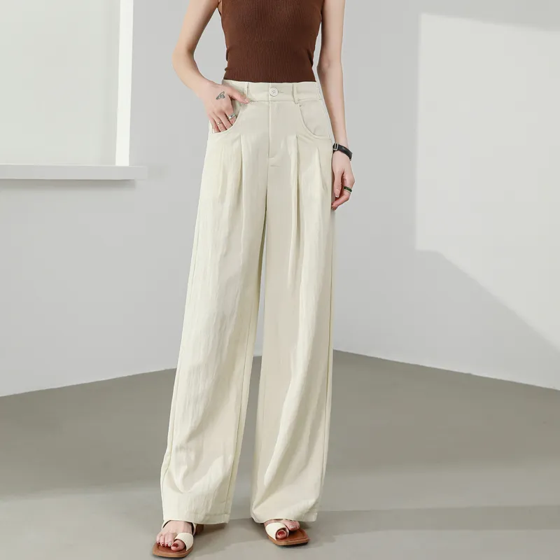 SITOL Casual Pants Women's Khaki-12