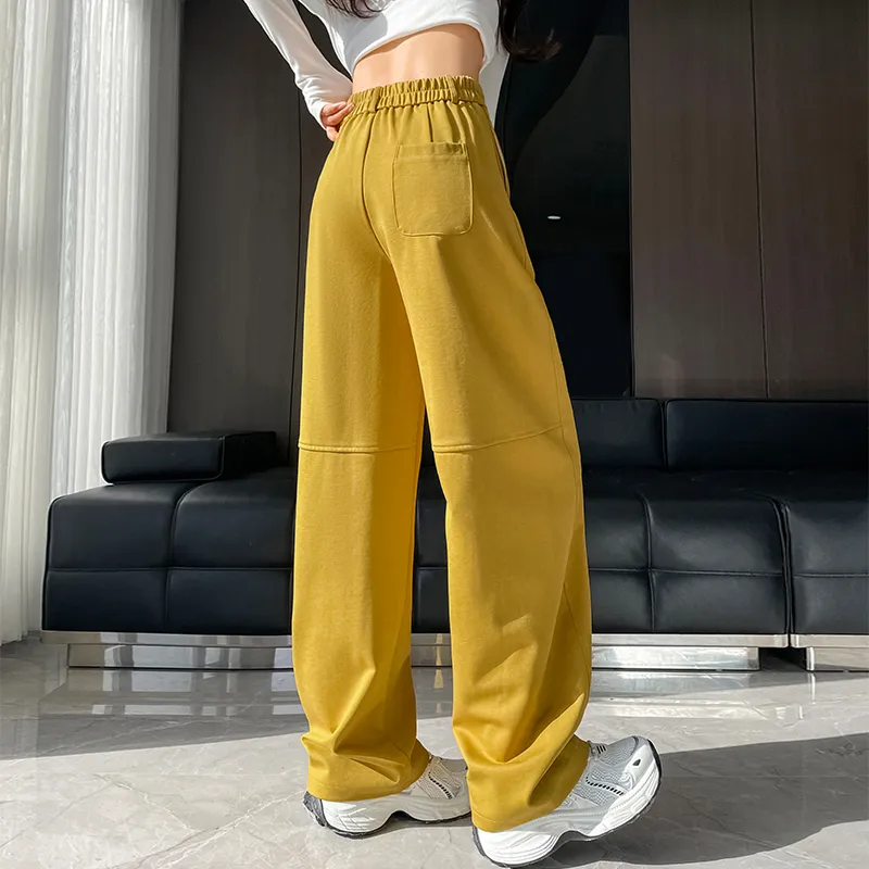 SITOL Casual Pants Women's Lemon-6